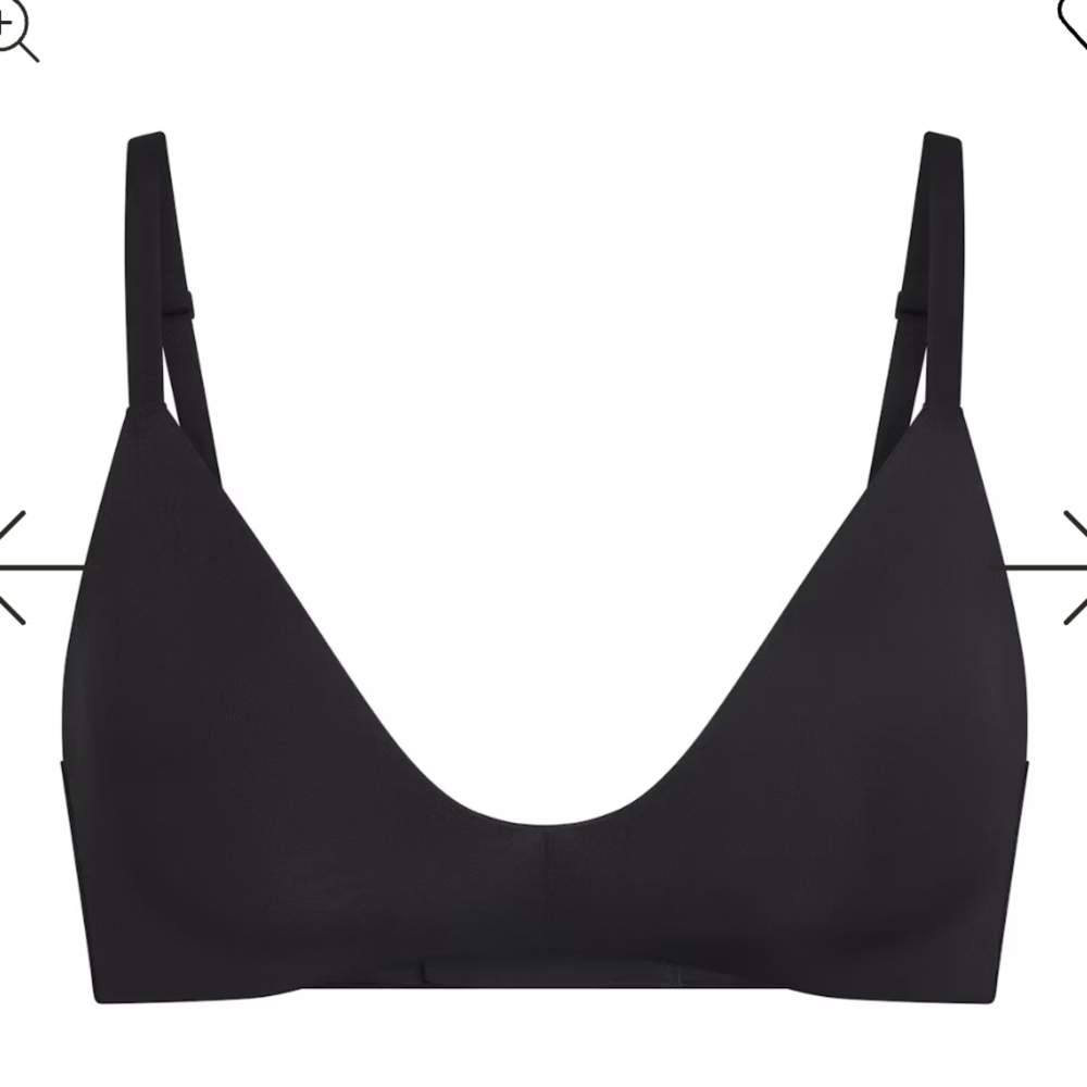 SKIMS Black Onyx Demi T-Shlrt Bra NWT  38D